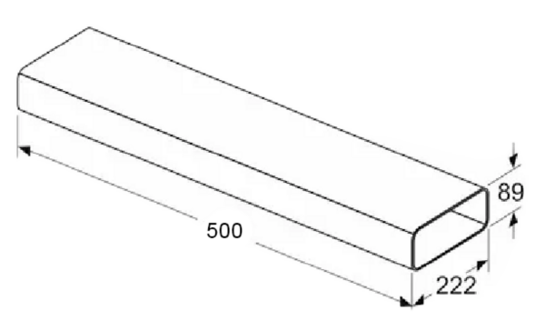 Afvoerbuis-500mm-afmetingen